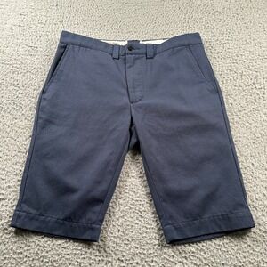 M.Nii‎ Makaha Shorts Mens Size 30 Waianae Oahu Hawaii USA Made Blue Chino